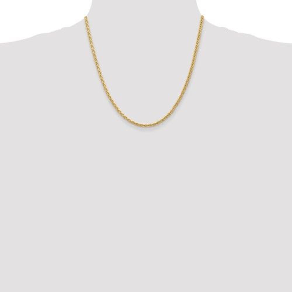 14k Gold Parisian Wheat 24 inch chain- Brand new